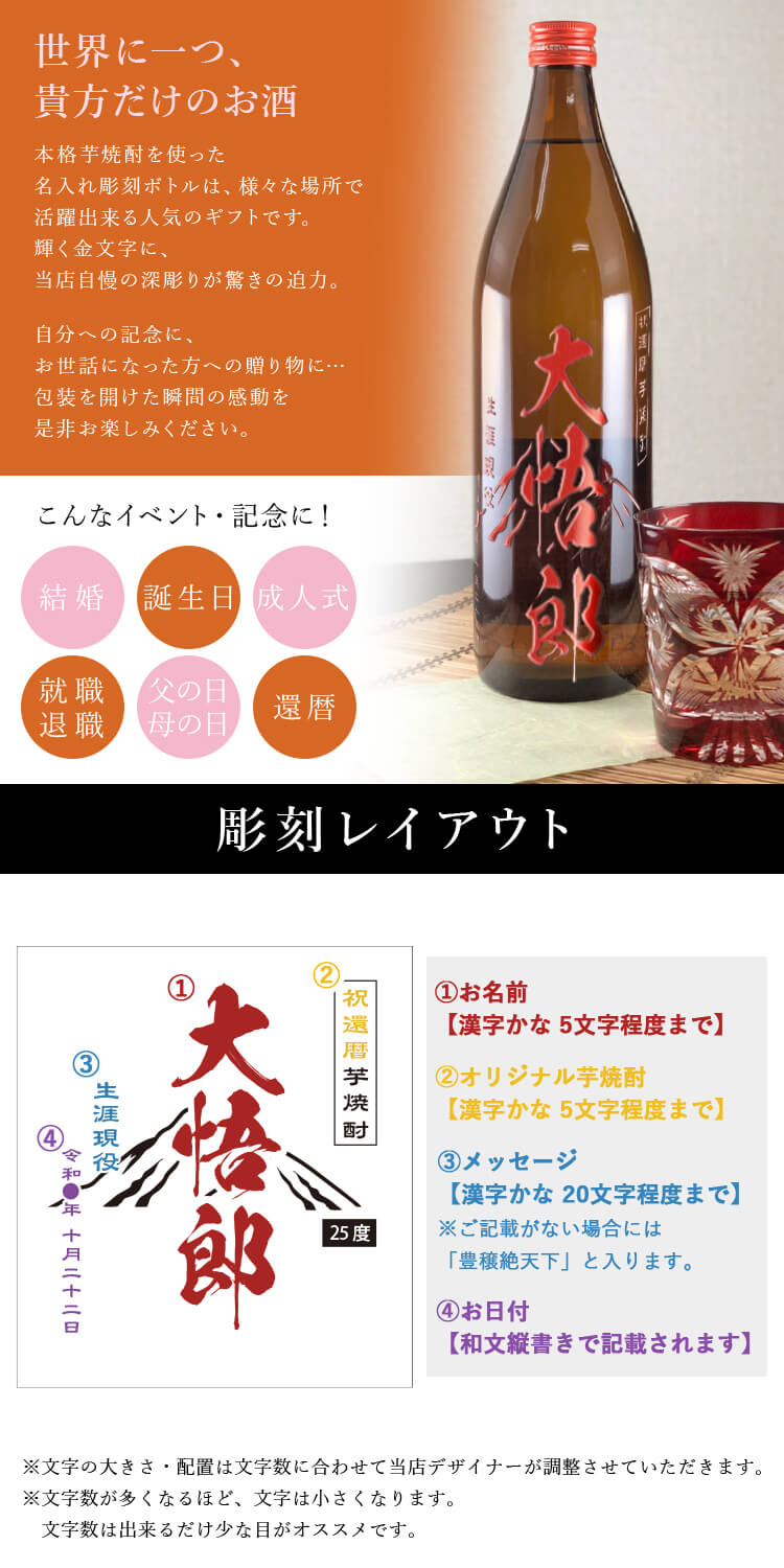 本格芋焼酎 茜霧島