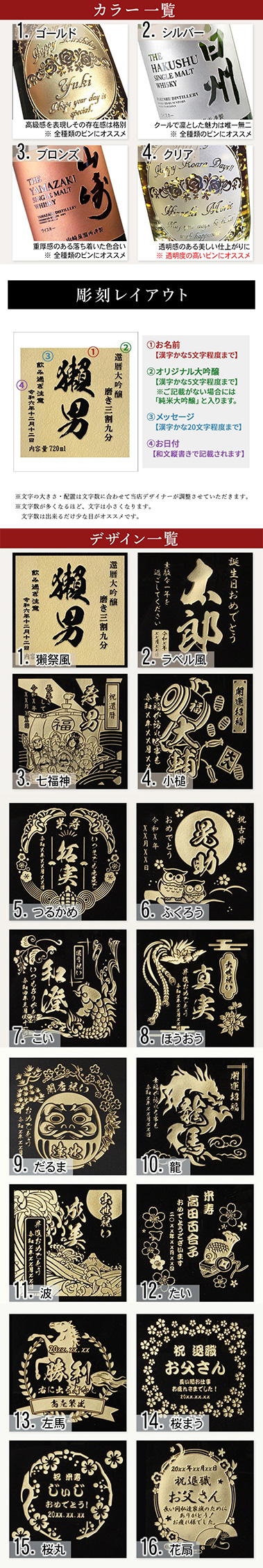 獺祭 名入れ