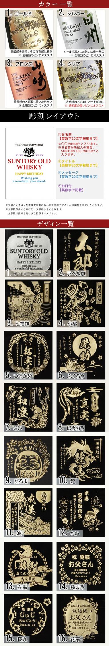サントリーオールド 名入れ