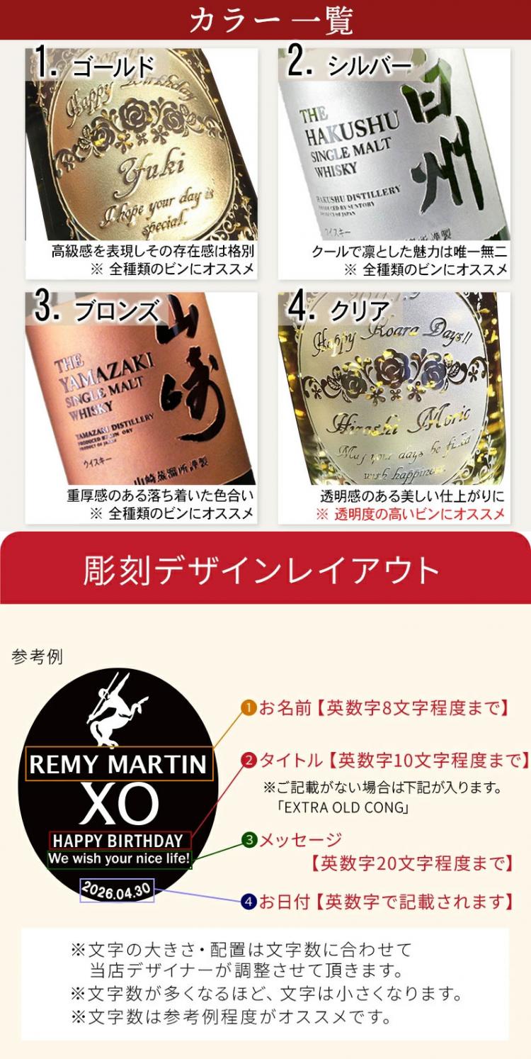 レミーマルタン XO 名入れ