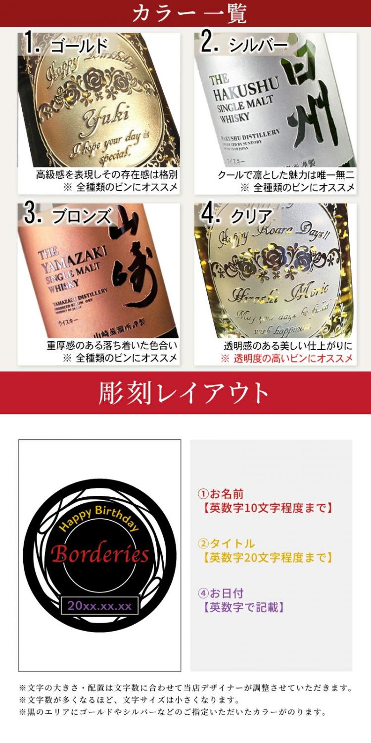 カミュ ボルドリー XO 名入れ