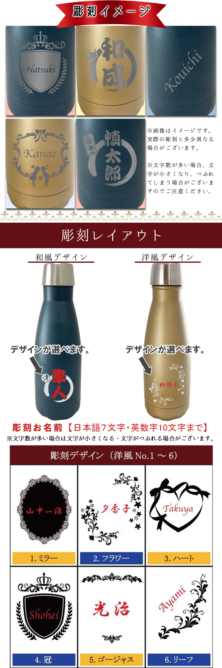 ステンレス ボトル 330ml